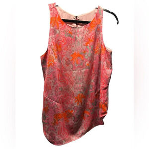 Cabi pink paisley tops size M